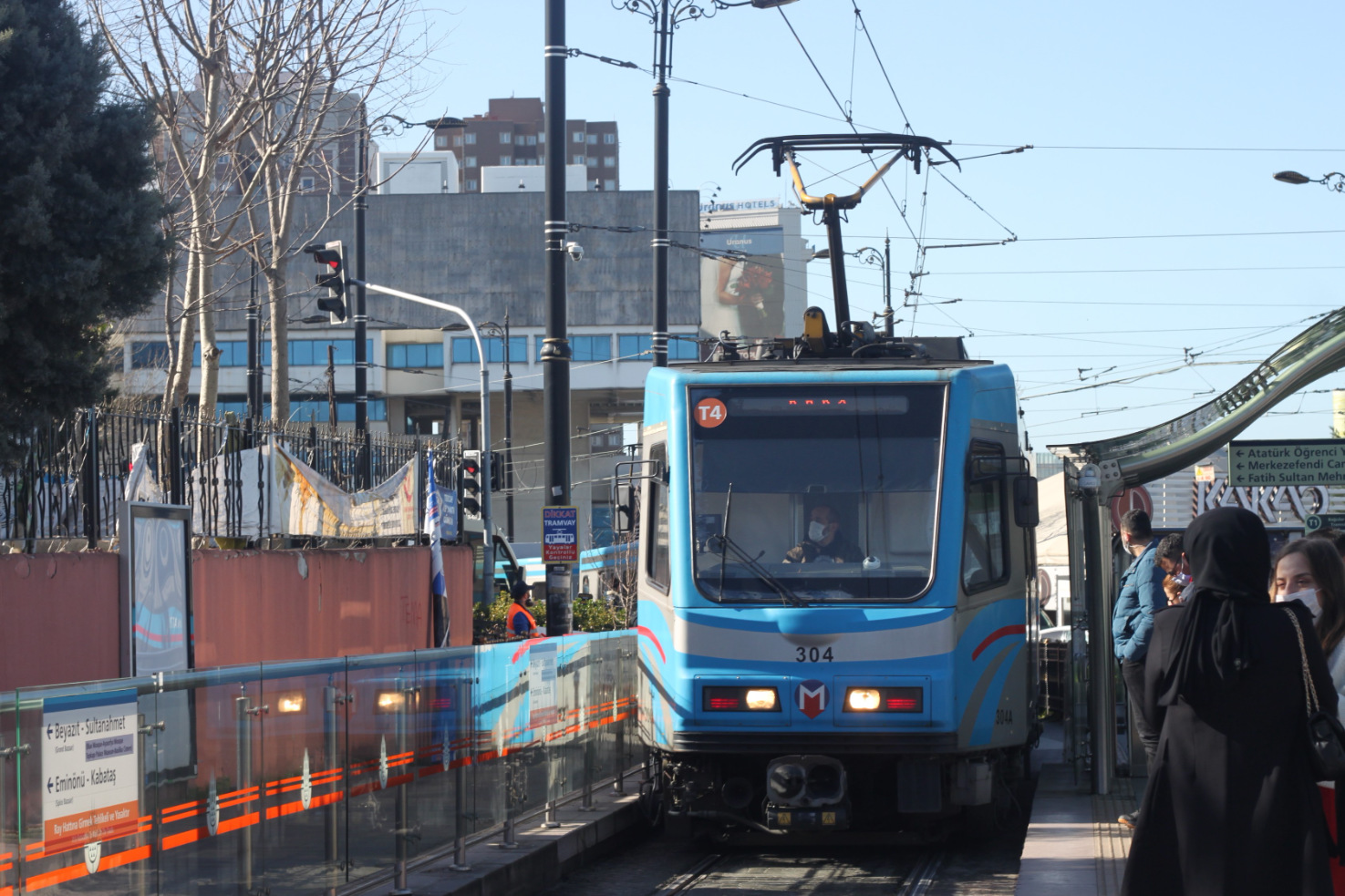 Стамбул, Hyundai Rotem LRV34 № 304