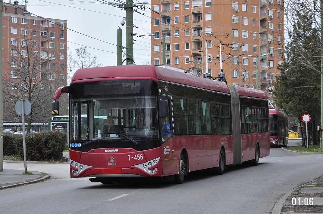 Szeged, Ikarus-Škoda Tr187.2 N°. T-456 Szeged, Ikarus-Škoda Tr187.2 N°. T-456