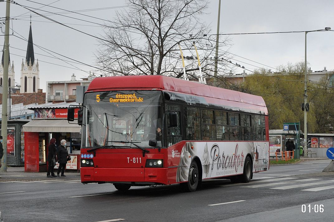 Сегед, Škoda 21Tr/TV.EU № T-811
