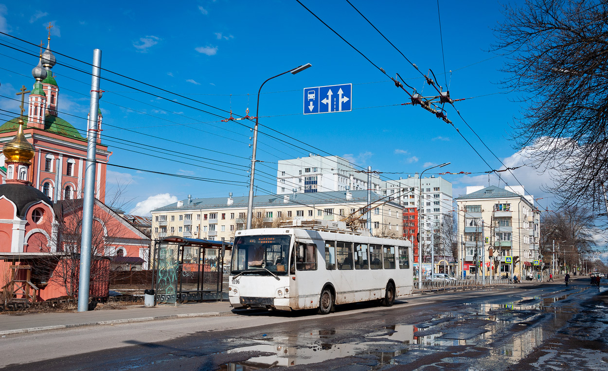 Рязань, ЗиУ-682Г-016.04 (Слобода) № 1096; Рязань — Троллейбусные линии и инфраструктура