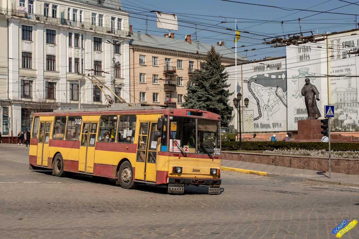 ჩერნივცი, Škoda 14Tr89/6 № 302