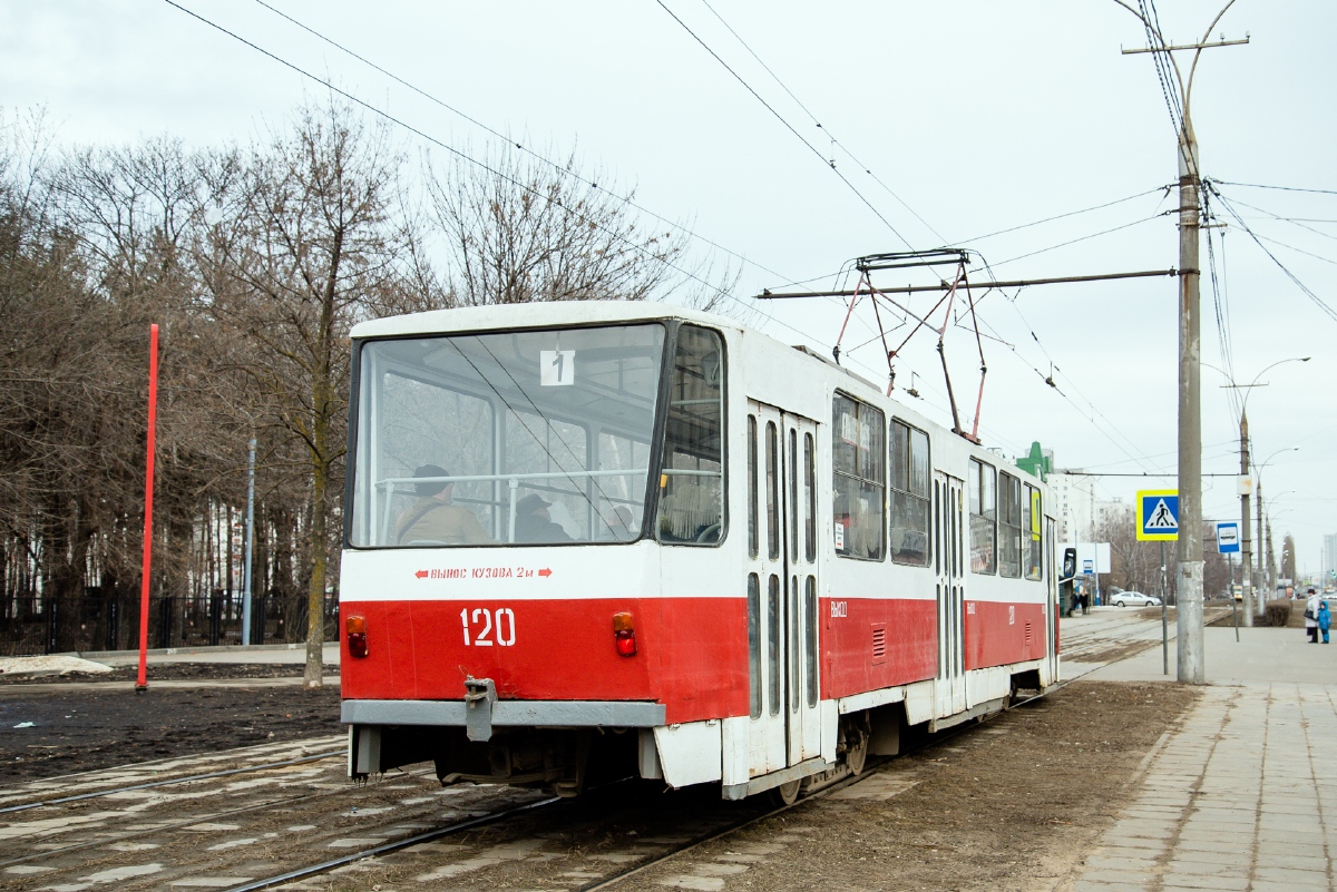 Липецк, Tatra T6B5SU № 120