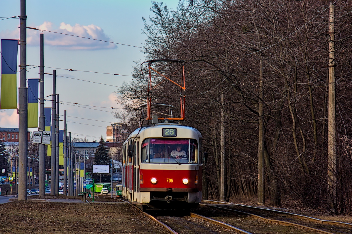 Харьков, Tatra T3SUCS № 705 Харьков, Tatra T3SUCS № 705