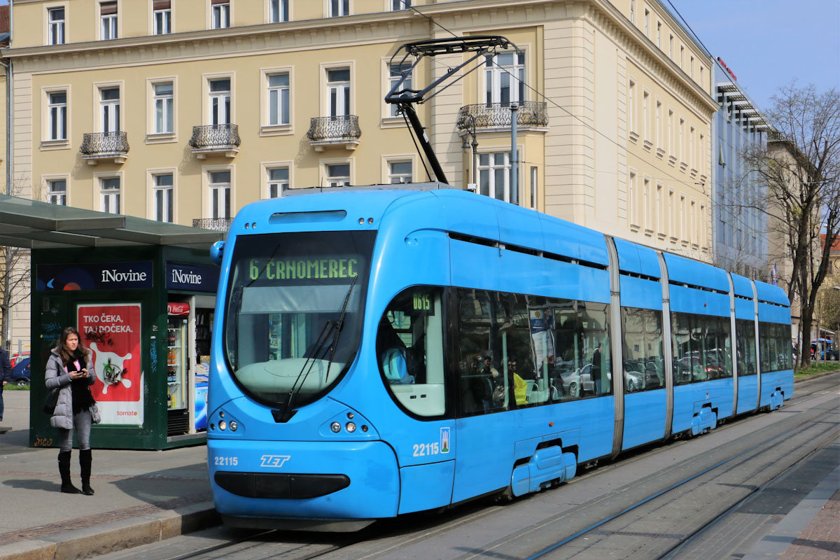 Загреб, Končar TMK 2200 № 22115