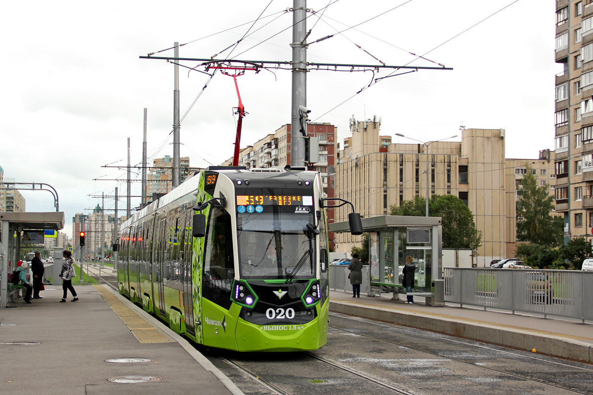 Санкт-Петербург, Stadler B85600M № 020