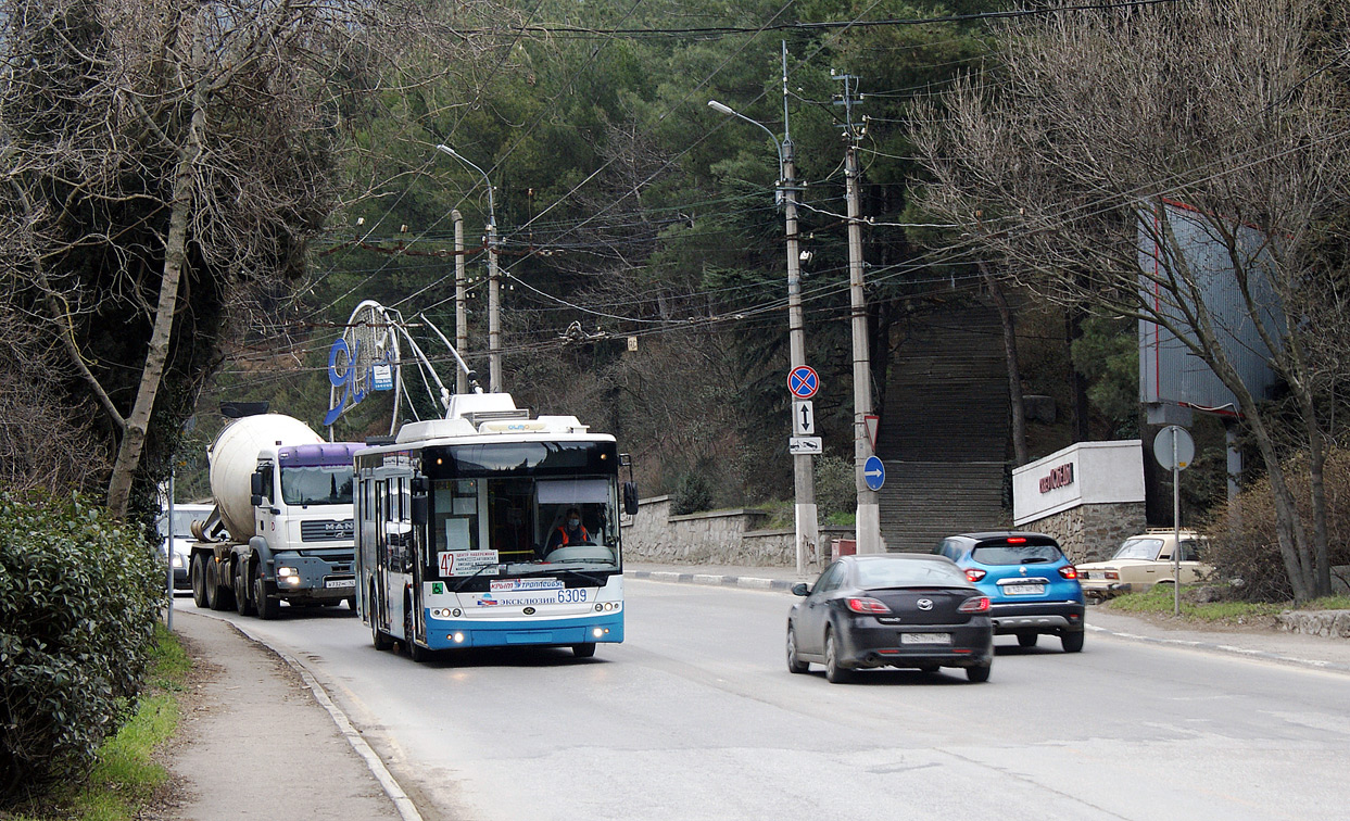 Крымский троллейбус, Богдан Т60111 № 6309