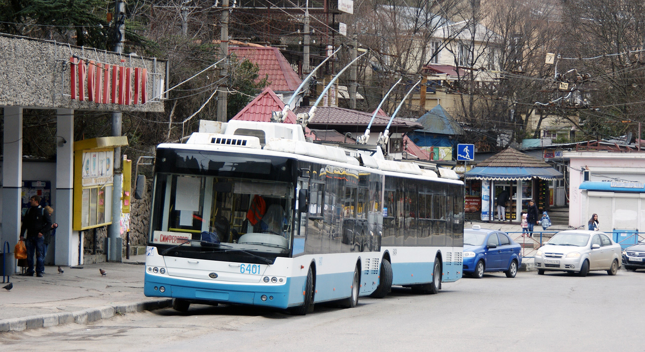 Крымский троллейбус, Богдан Т70115 № 6401