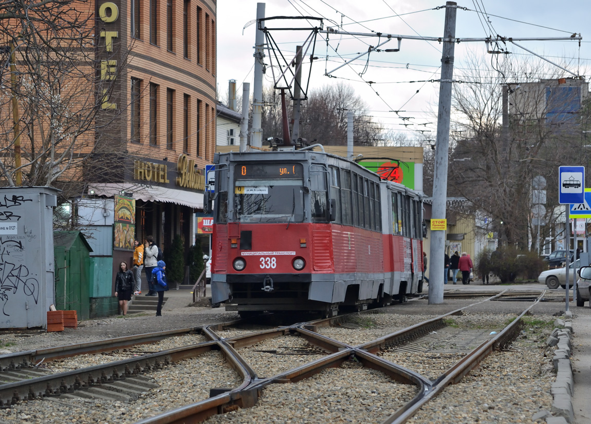 Краснодар, 71-605 (КТМ-5М3) № 338 Краснодар, 71-605 (КТМ-5М3) № 338