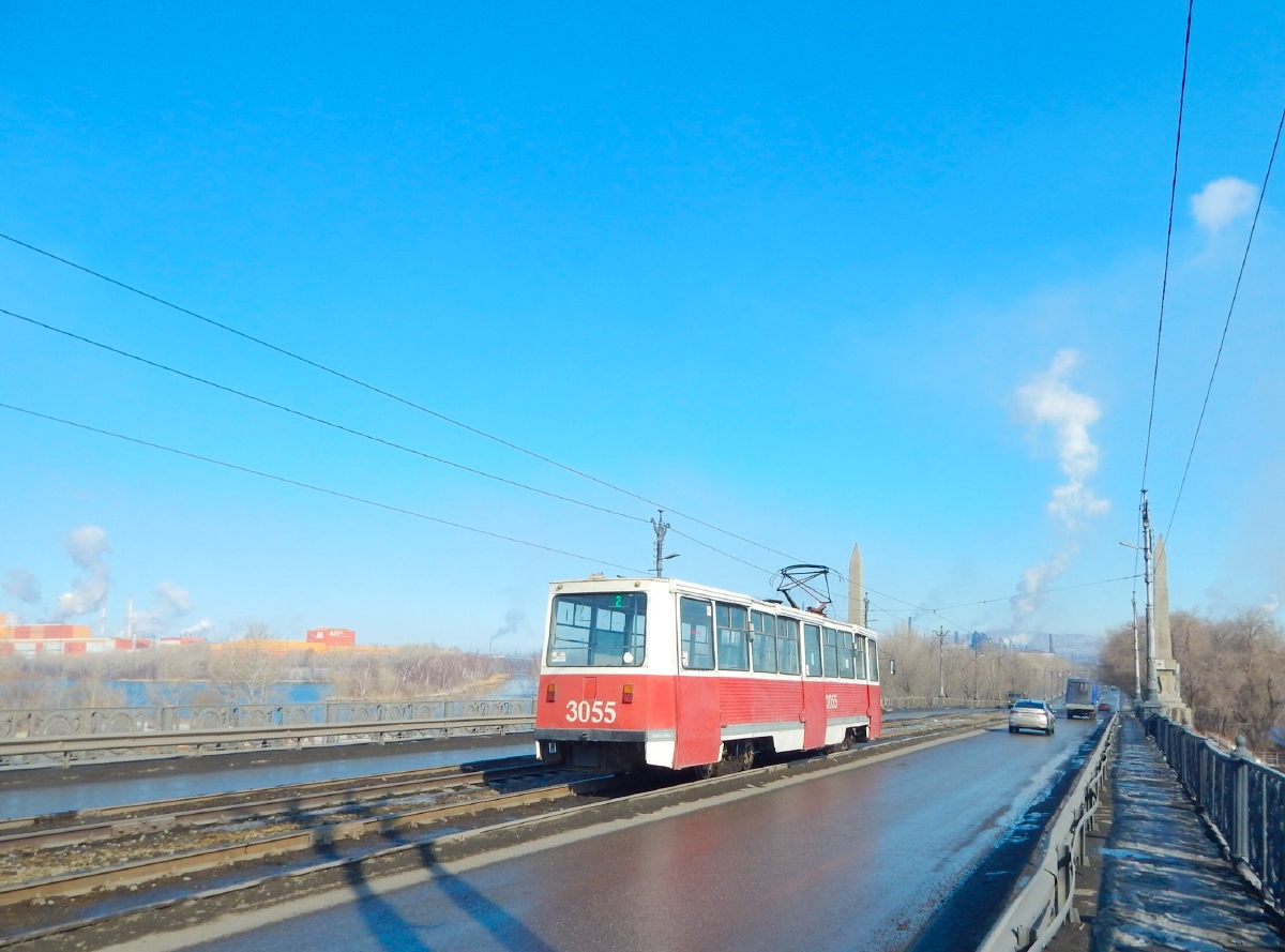 Магнитогорск, 71-605 (КТМ-5М3) № 3055