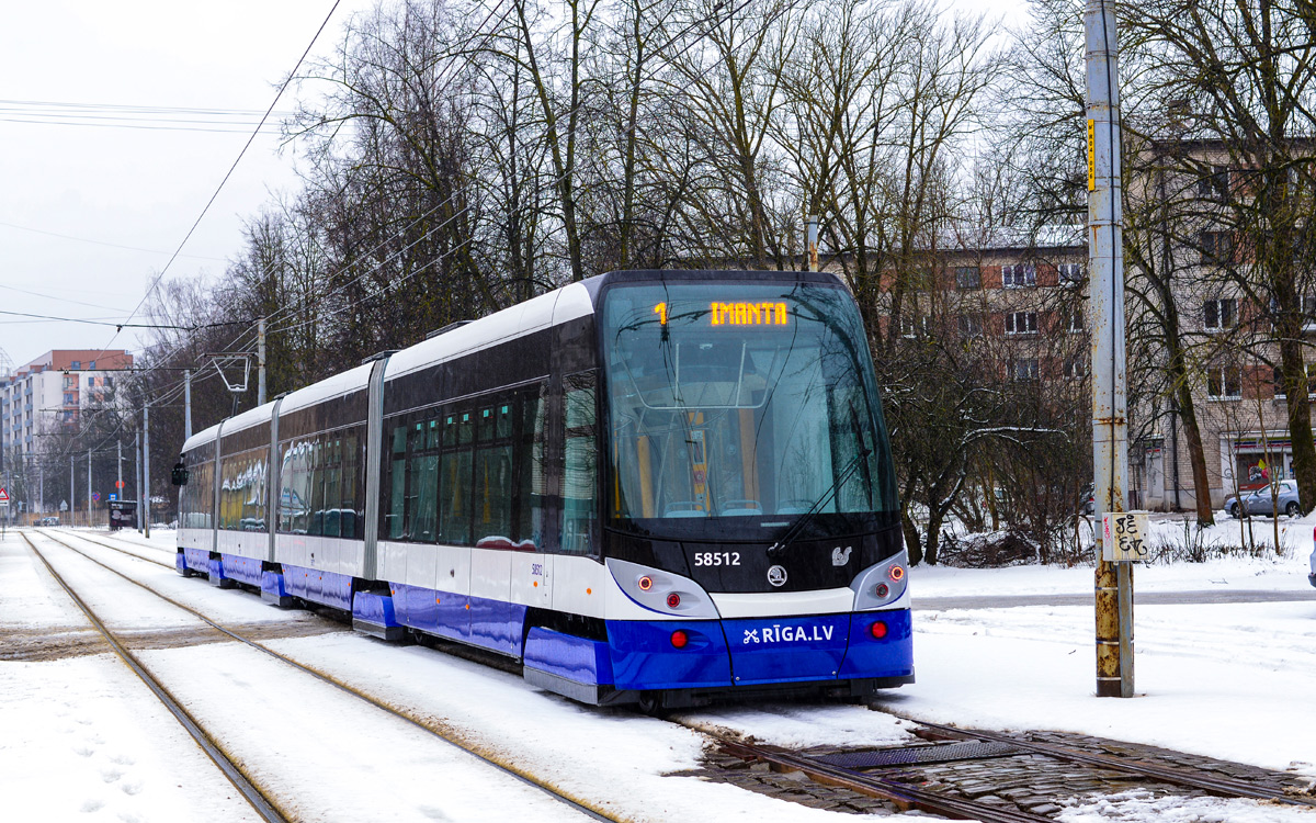 Рига, Škoda 15T2А ForCity Alfa Riga № 58512