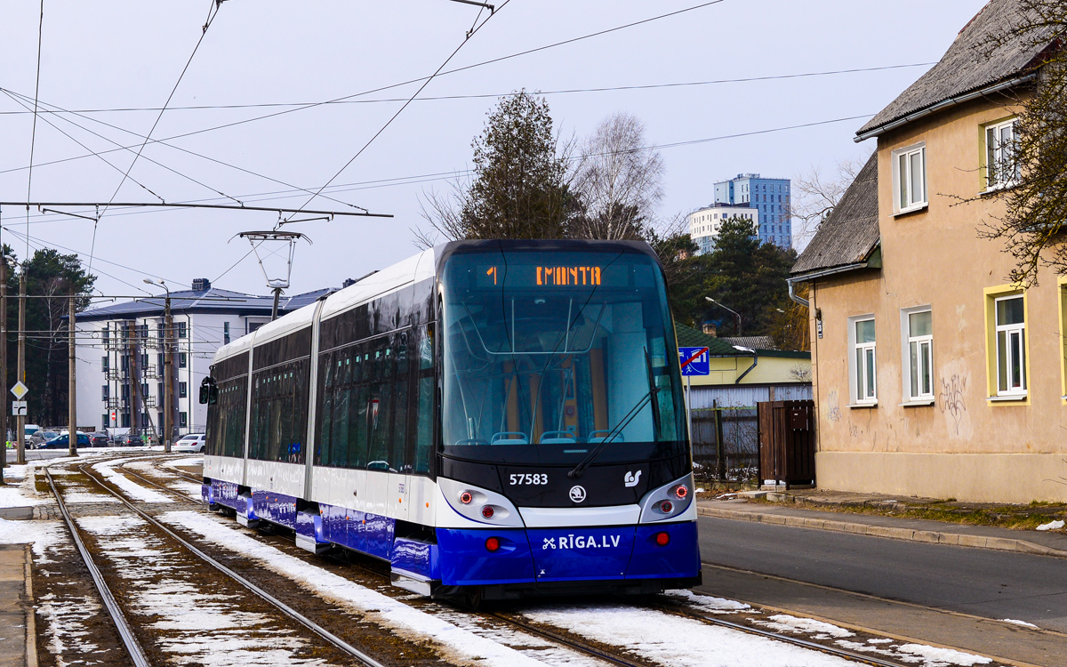 Рига, Škoda 15T2 ForCity Alfa Riga № 57583