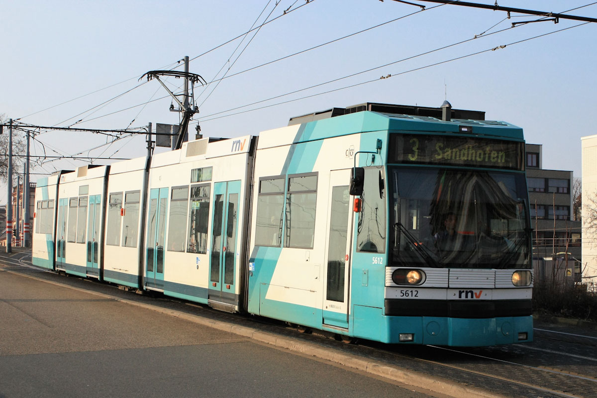 Rhein-Neckar, Duewag 6MGT # 5612