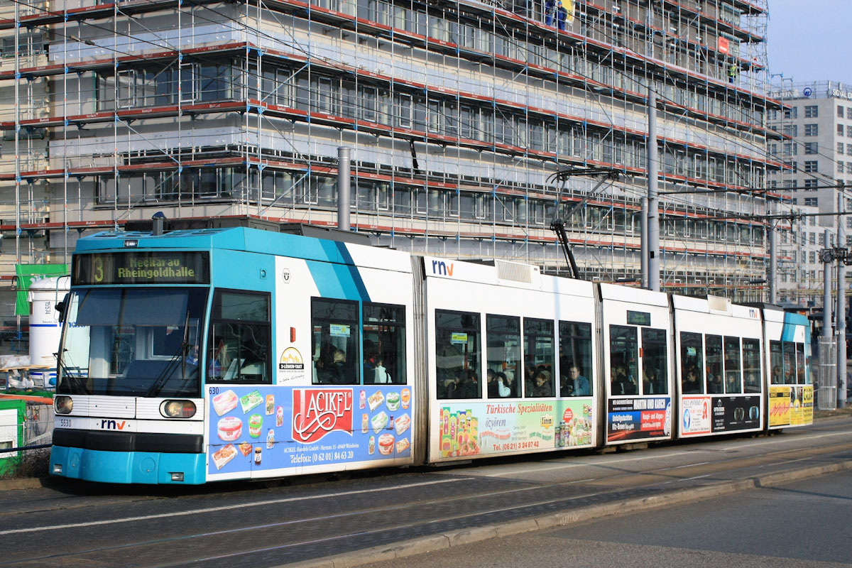 Rhein-Neckar, Duewag 6MGT nr. 5630