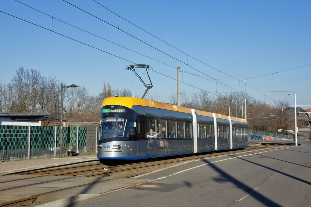 Лейпциг, Solaris Tramino Leipzig (NGT10) № 1035