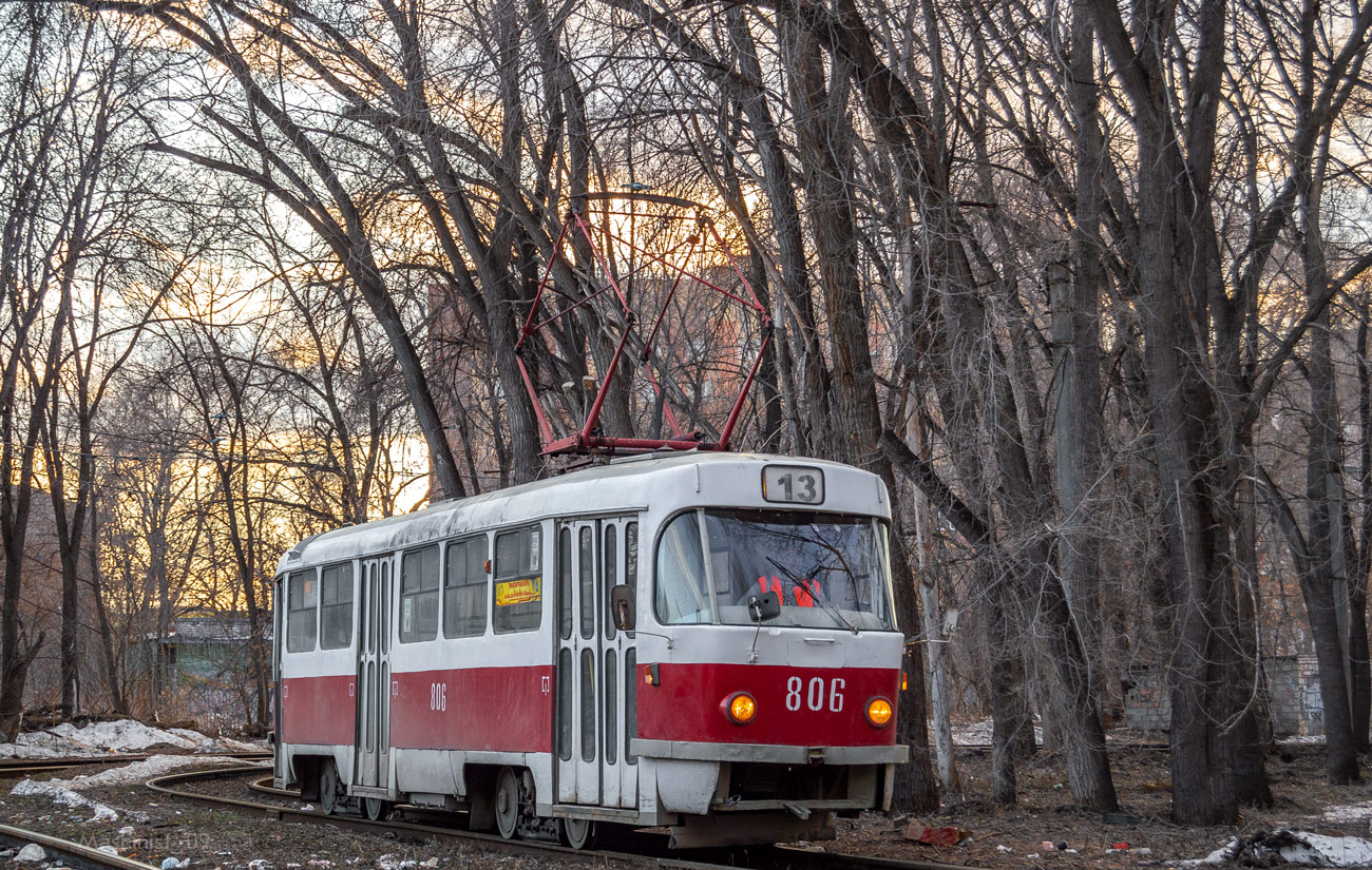 Самара, Tatra T3SU № 806