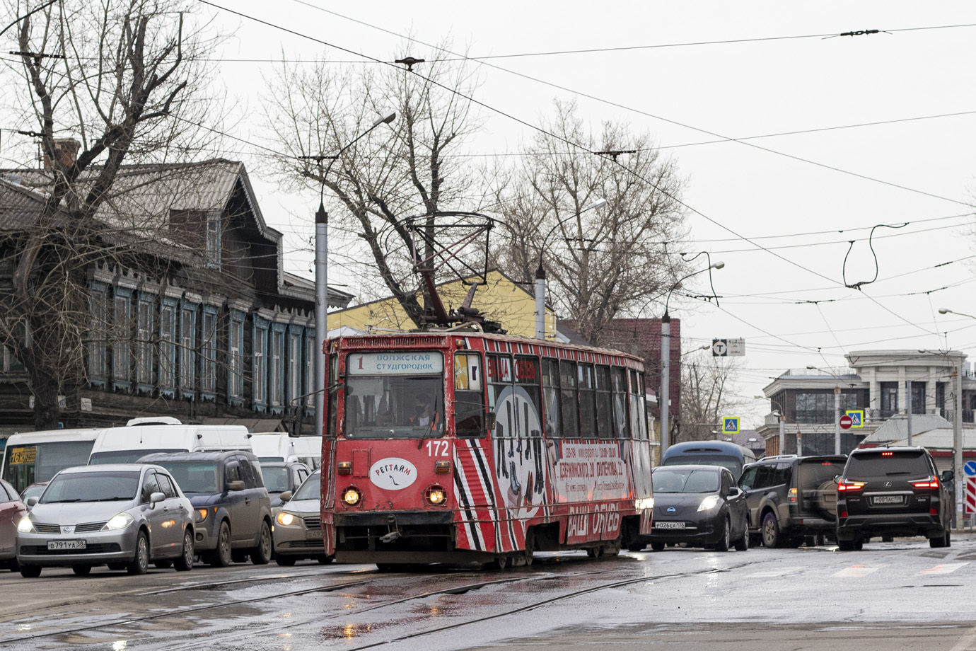 Иркутск, 71-605 (КТМ-5М3) № 172 Иркутск, 71-605 (КТМ-5М3) № 172