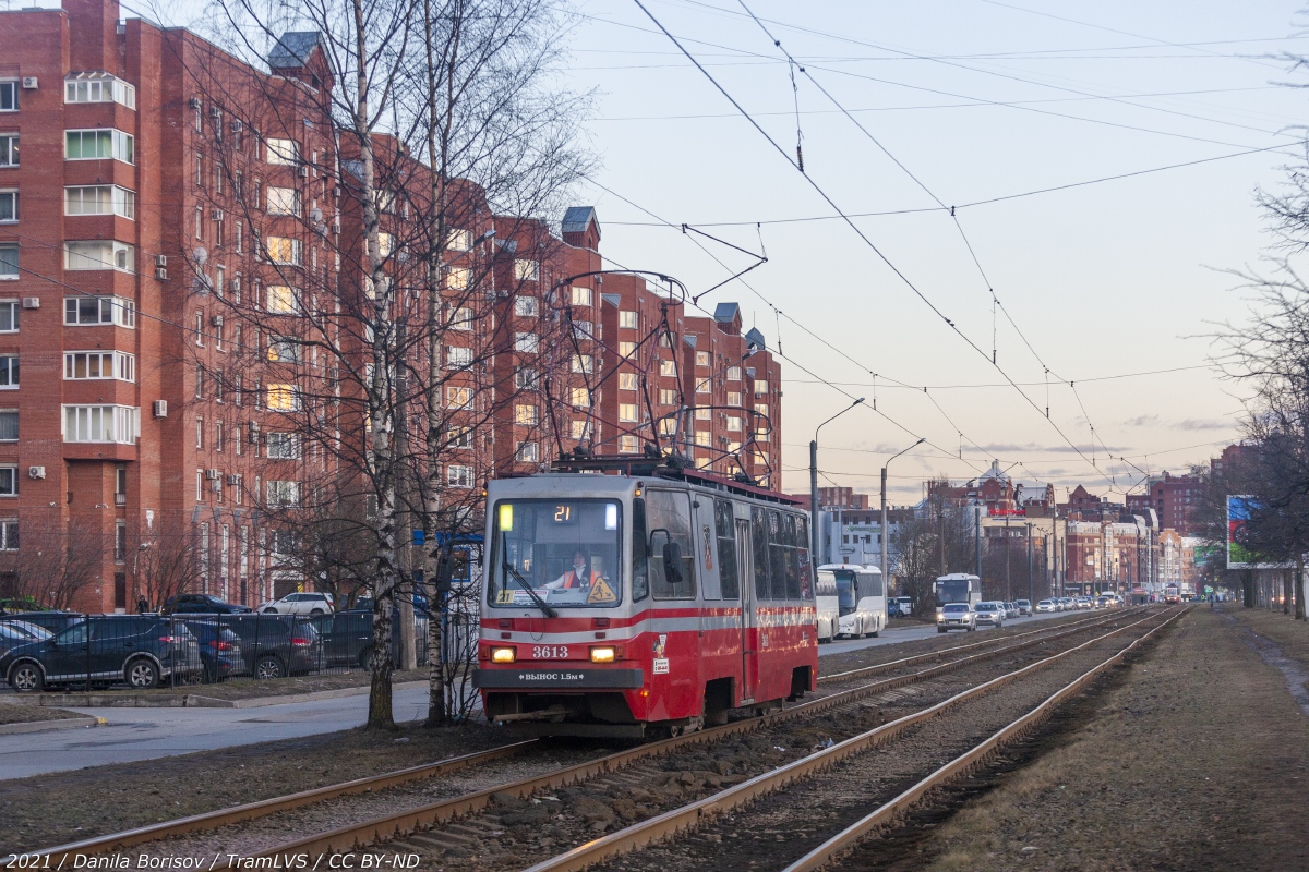 Санкт-Петербург, ТС-77 № 3613