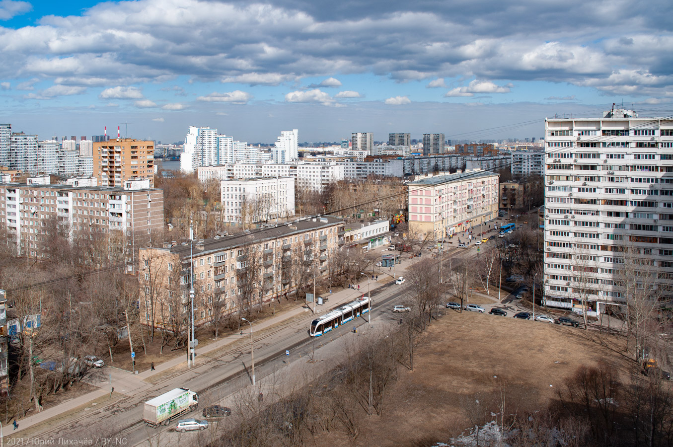 Москва — Виды с высоты; Москва — Трамвайные линии: ЮАО