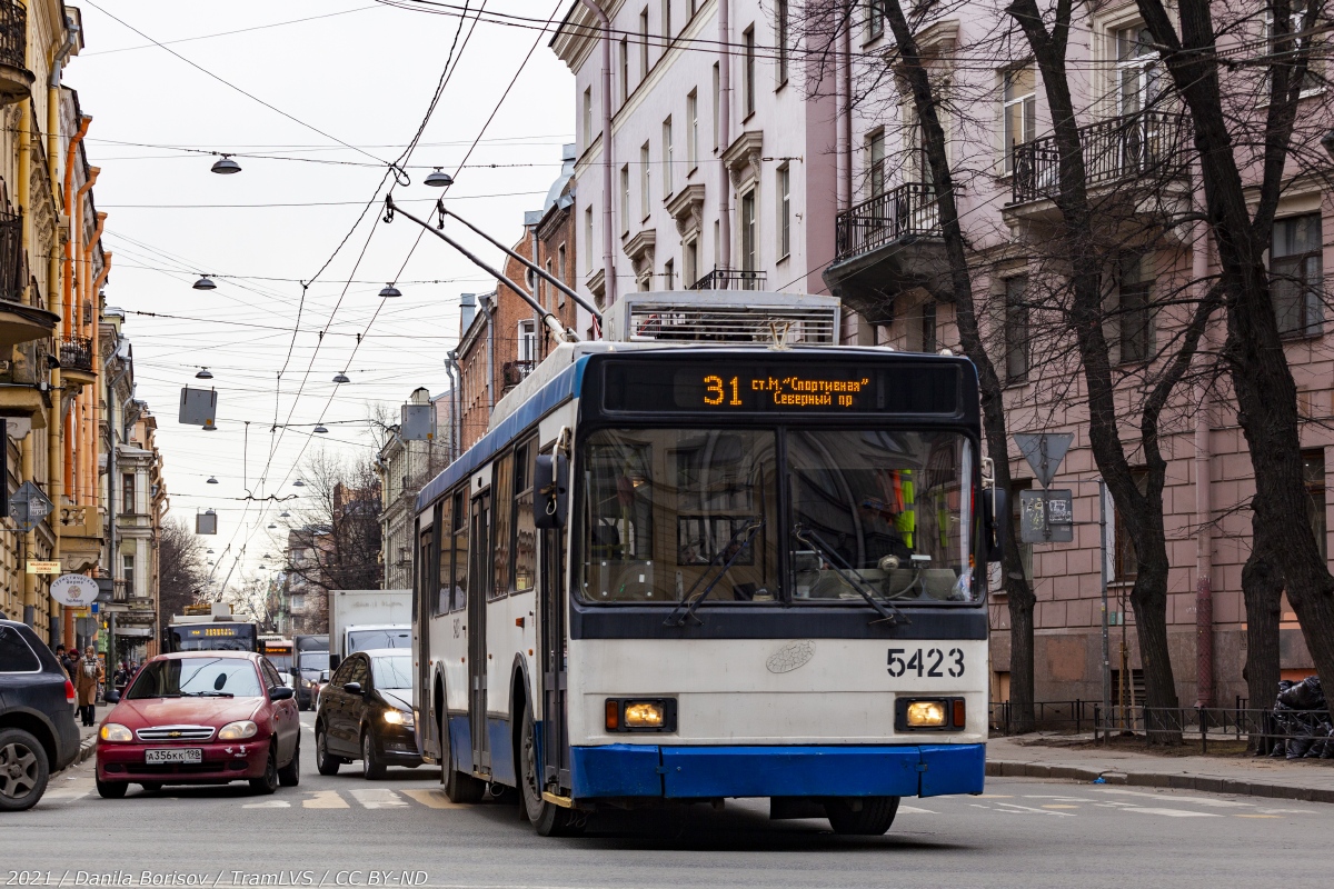Санкт-Петербург, ВМЗ-52981 № 5423