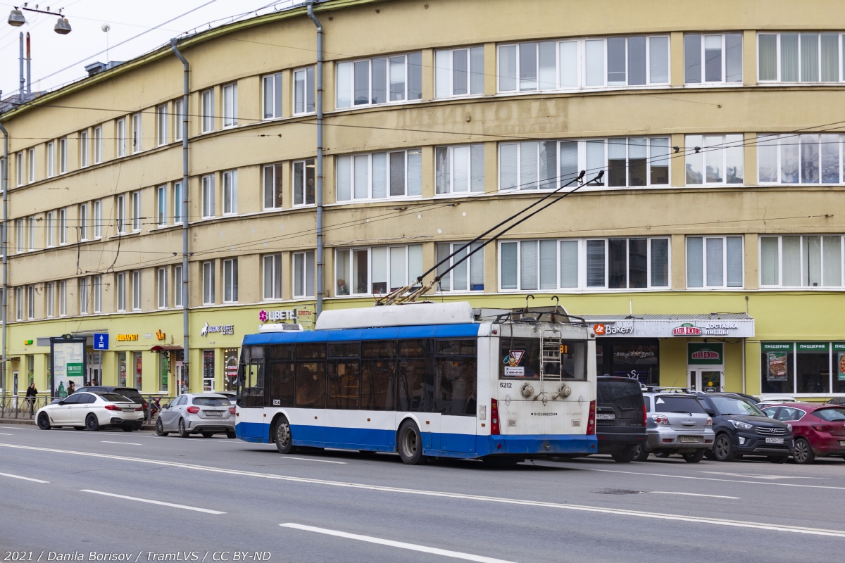Санкт-Петербург, Тролза-5265.00 «Мегаполис» № 5212