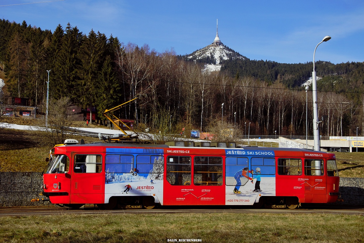 Либерец ― Яблонец-над-Нисой, Tatra T3R.SLF № 43