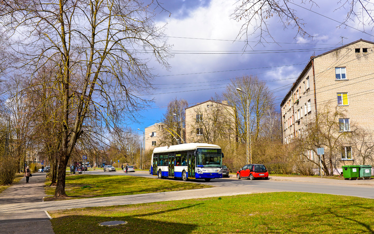 Рига, Škoda 24Tr Irisbus Citelis № 19868; Рига — Троллейбусные линии и инфраструктура Рига, Škoda 24Tr Irisbus Citelis № 19868; Рига — Троллейбусные линии и инфраструктура