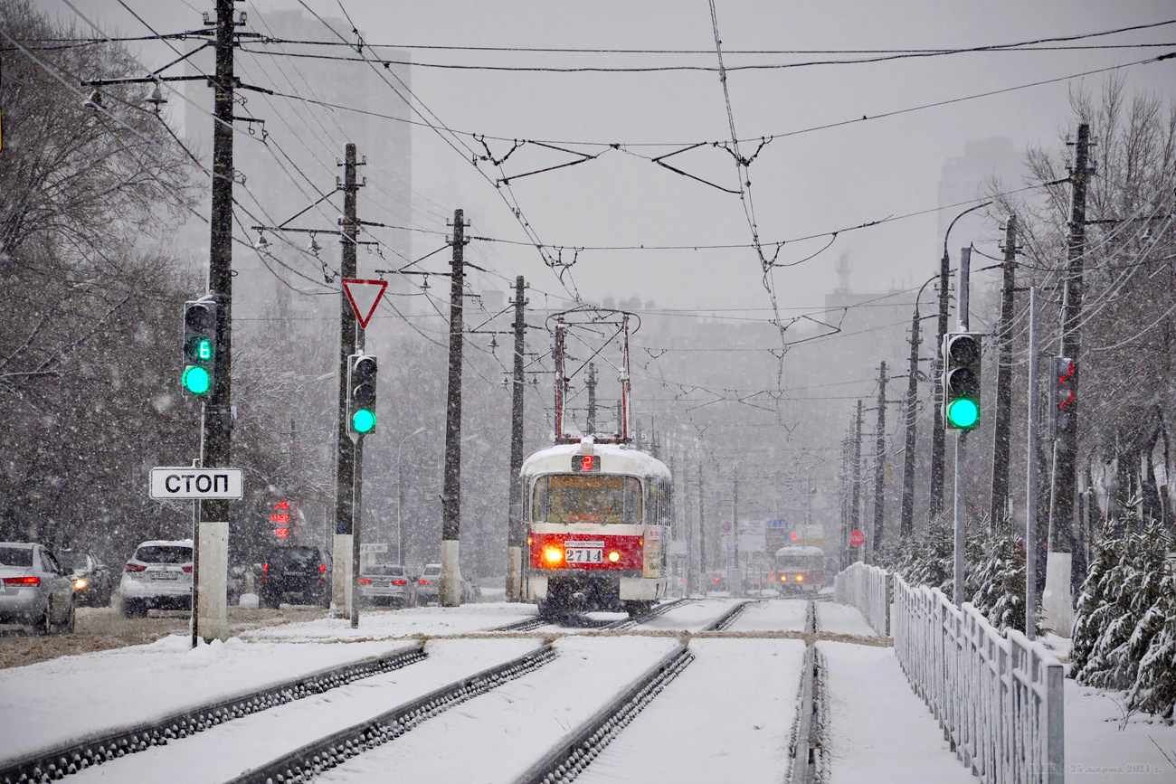 Волгоград, Tatra T3SU № 2714
