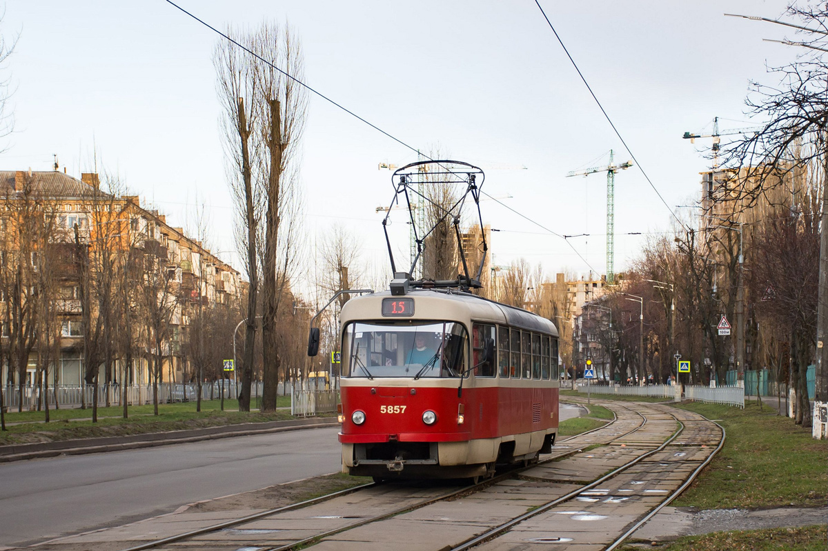 Киев, Tatra T3SUCS № 5857