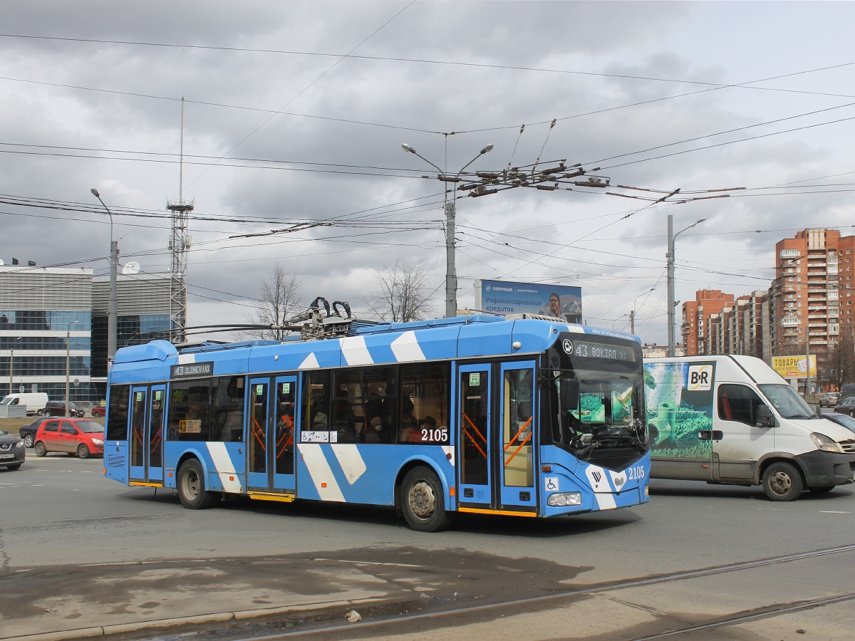 Petrohrad, BKM 32100D č. 2105