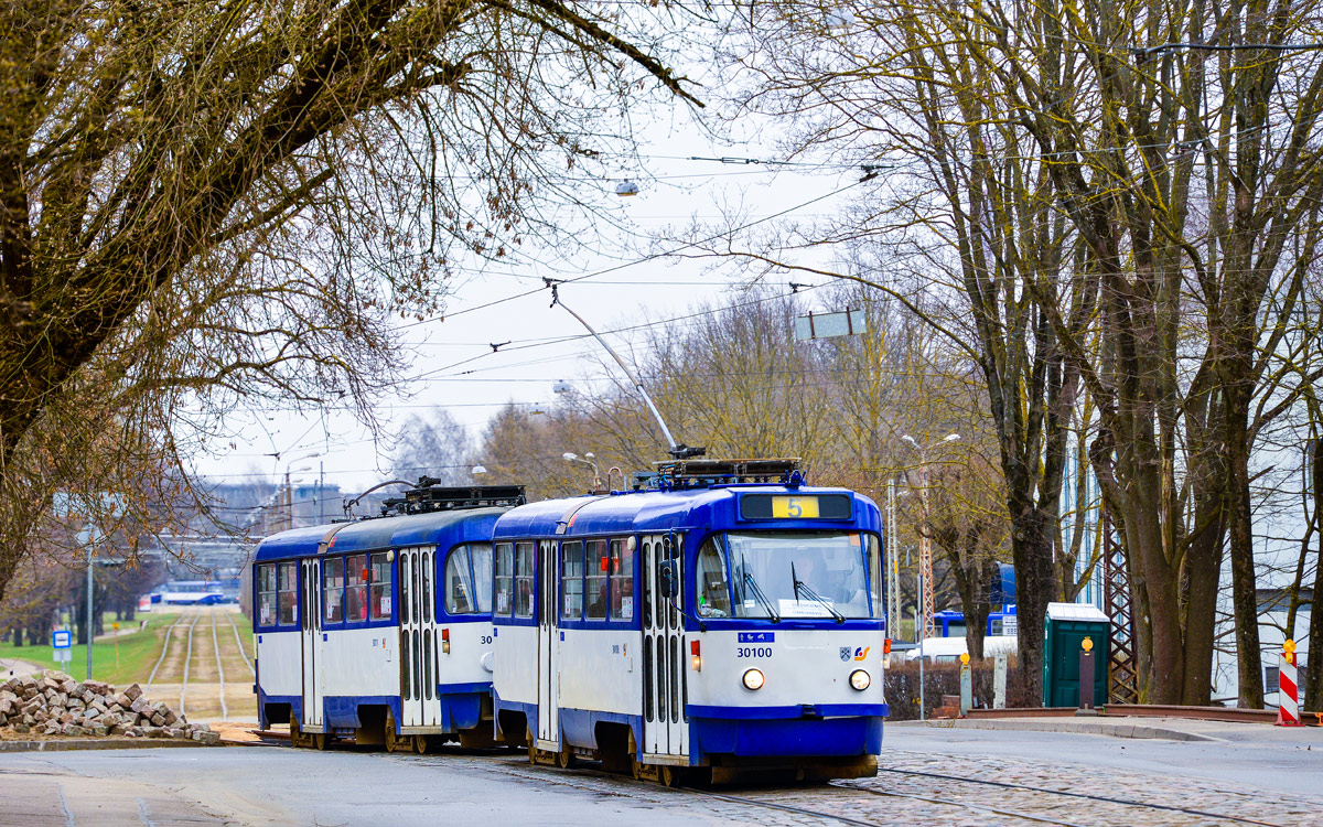 Рига, Tatra T3A № 30100