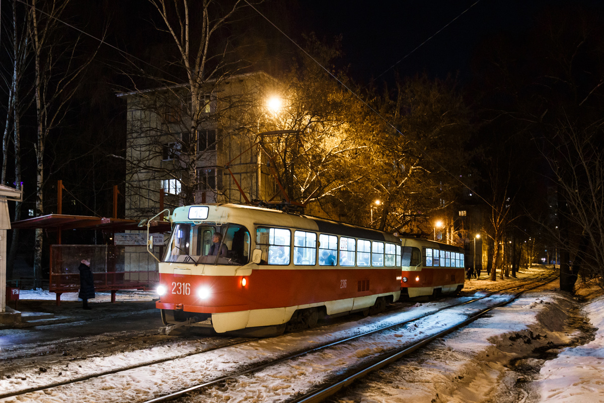 Ижевск, Tatra T3SU № 2316