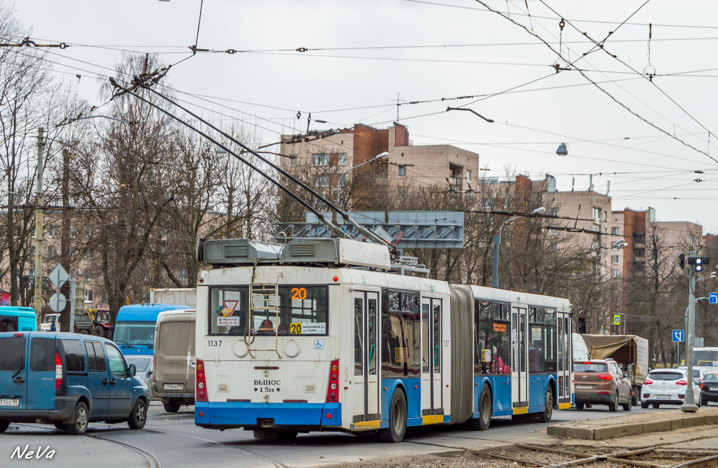 Санкт-Петербург, Тролза-6206.01 «Мегаполис» № 1137