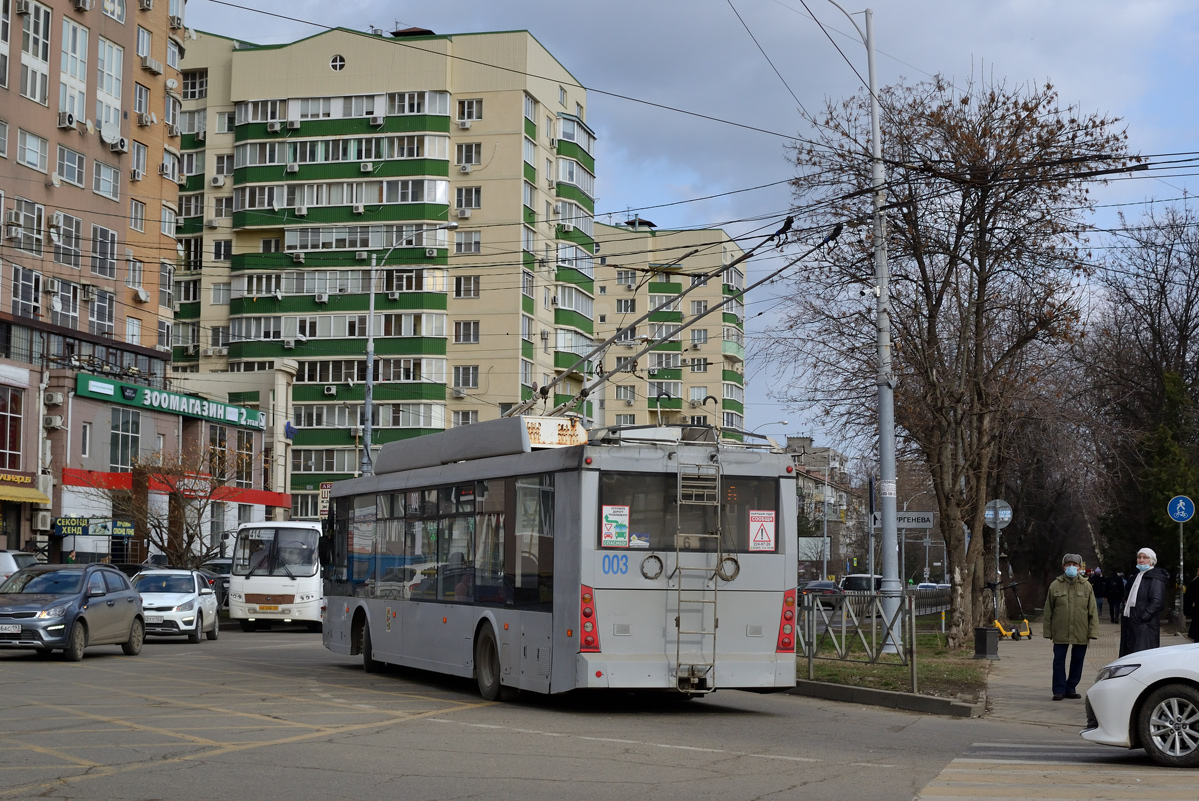 Краснодар, Тролза-5250 «Мегаполис» № 003