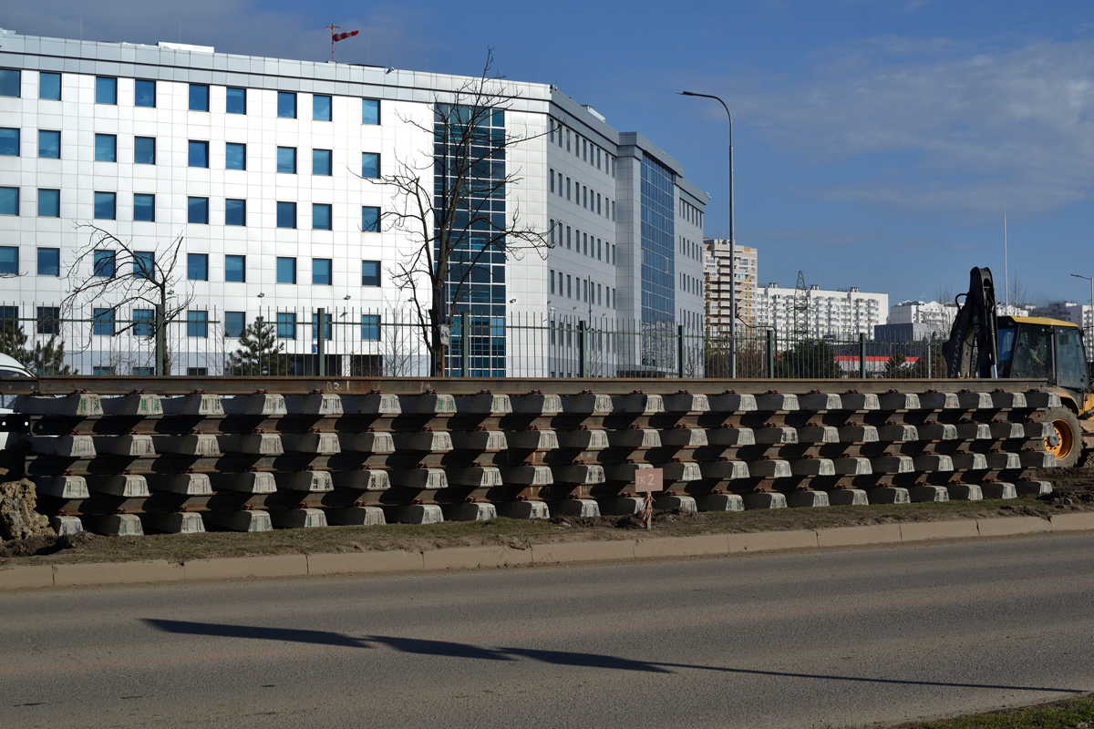 Краснодар — Строительство трамвайной линии по Московской улице