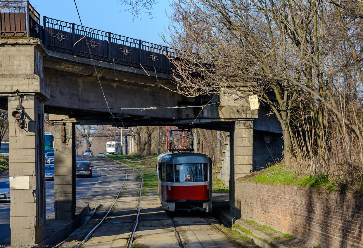 Dnipro — Tramway Lines and Infrastructure