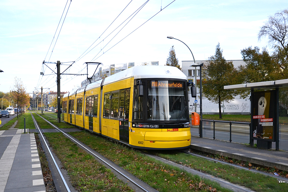 Берлин, Bombardier Flexity Berlin (GT6-08ZR/F6Z) № 4002
