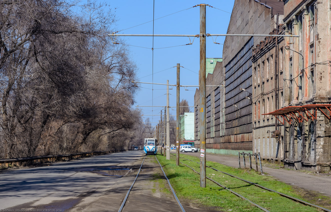 Dnipro — Tramway Lines and Infrastructure