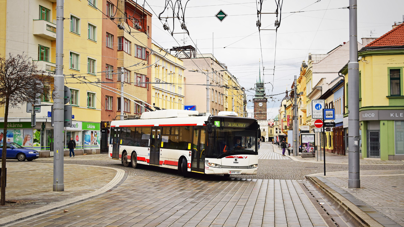 Пардубице, Škoda 28Tr Solaris III № 406