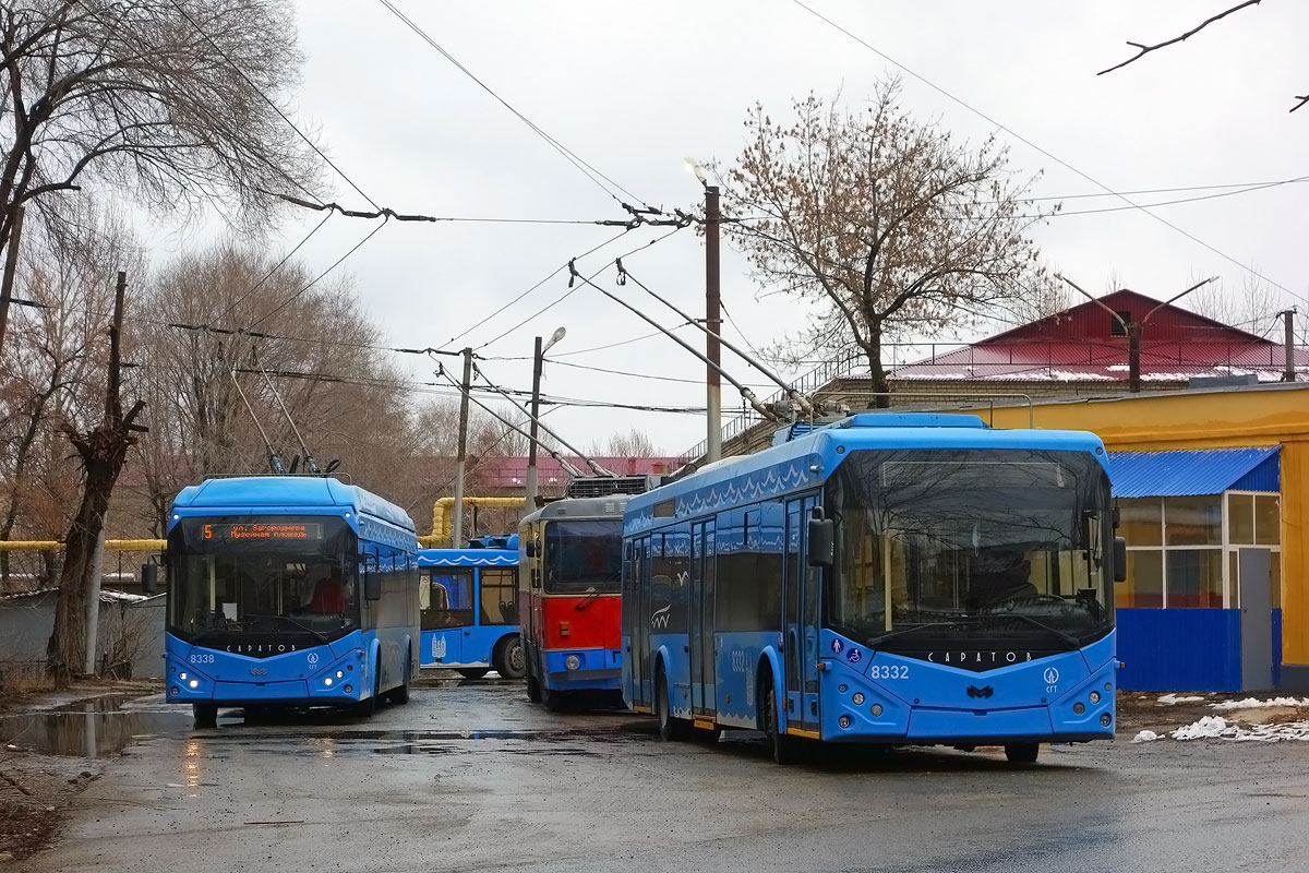 Саратов, БКМ 321 № 8338; Саратов, БКМ 321 № 8332