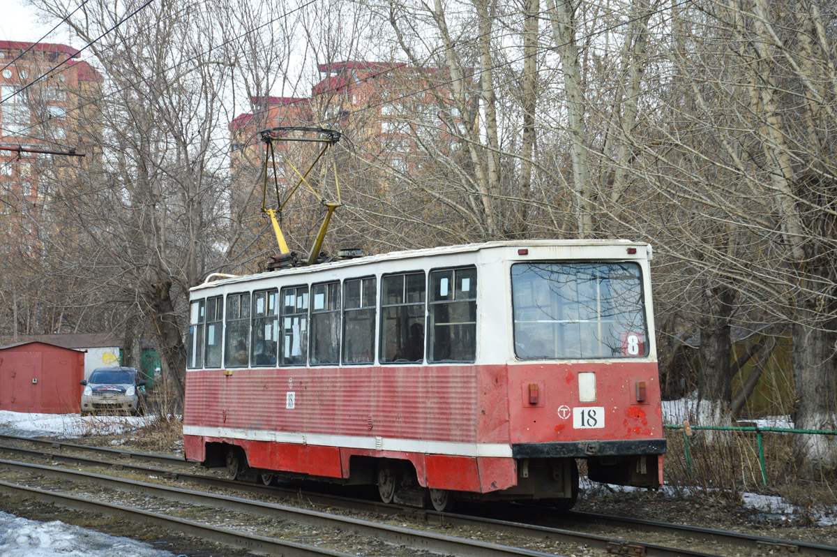 Омск, 71-605 (КТМ-5М3) № 18