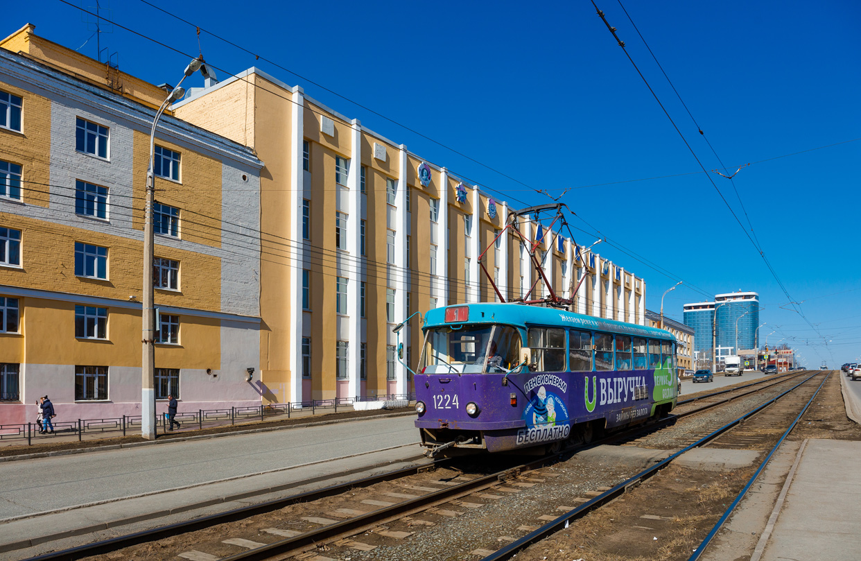 Ижевск, Tatra T3K № 1224
