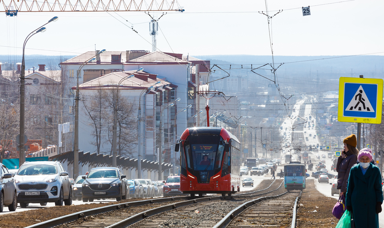 Ижевск — Линии электротранспорта