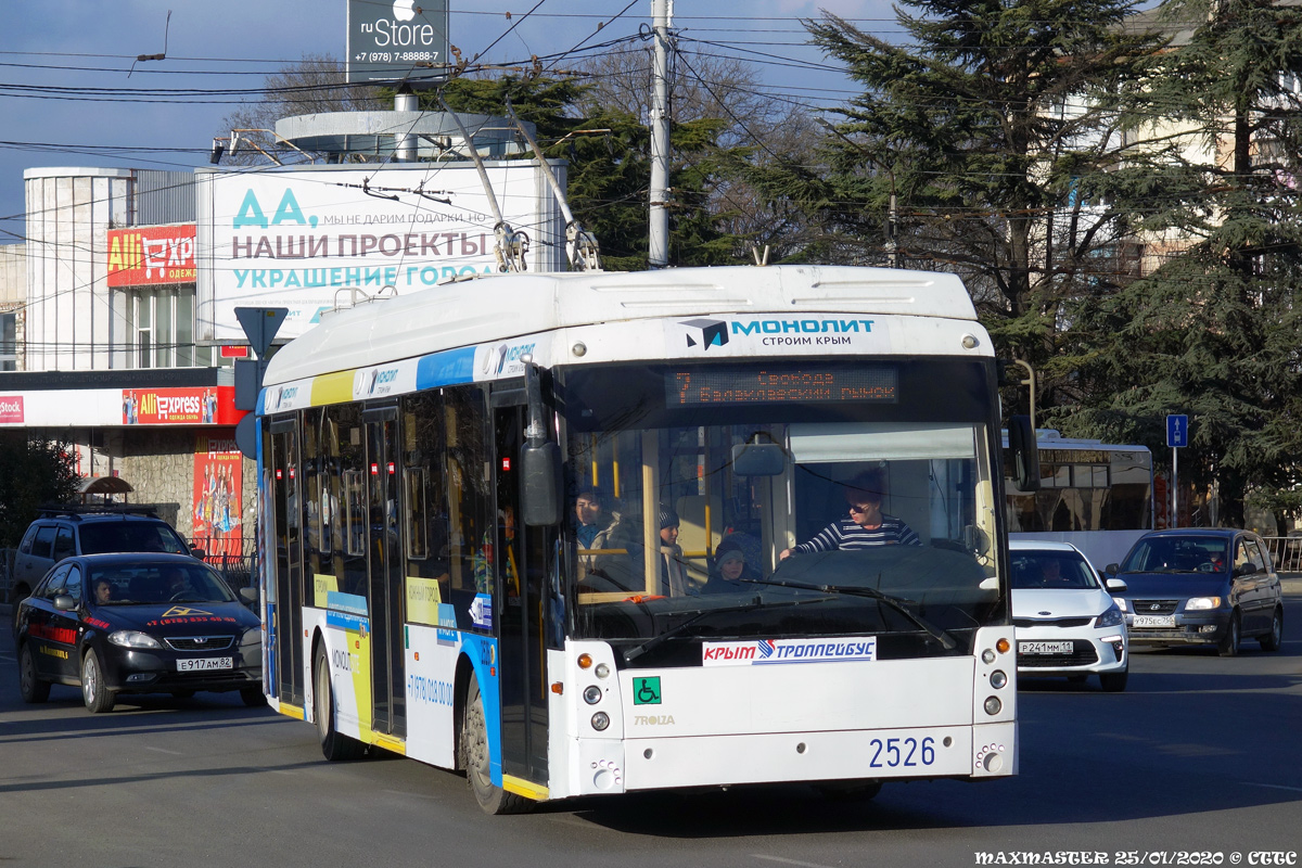 Крымский троллейбус, Тролза-5265.02 «Мегаполис» № 2526