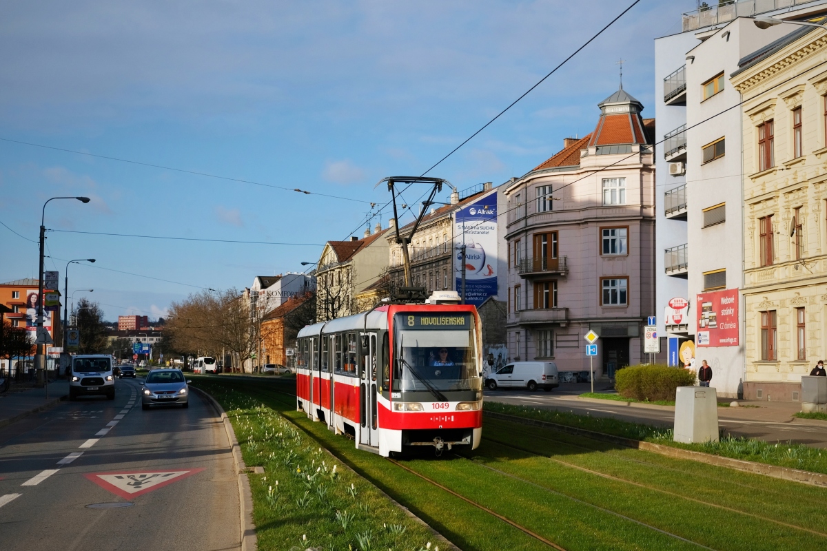 Брно, Tatra K2R.03-P № 1049