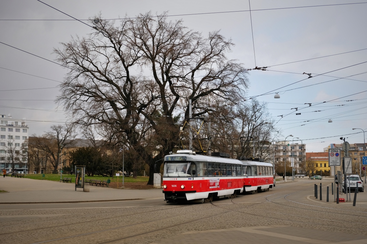 Brno, Tatra T3G č. 1606