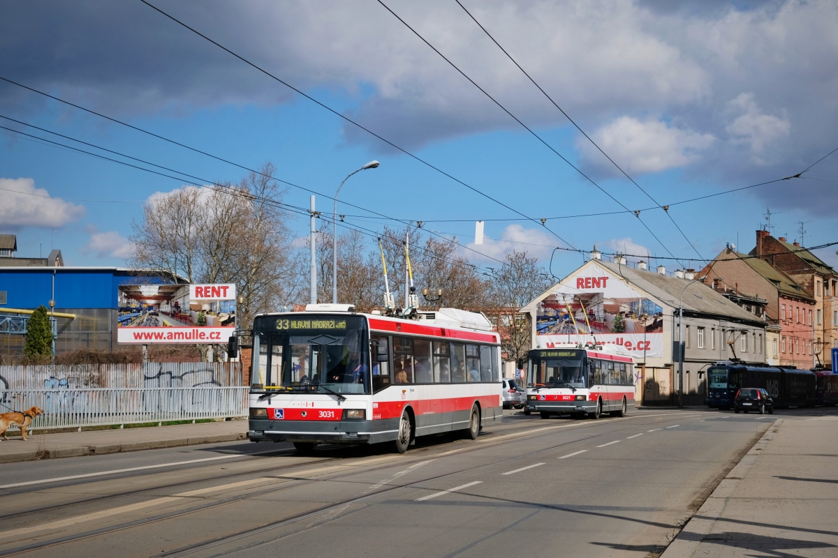 Брно, Škoda 21Tr № 3031