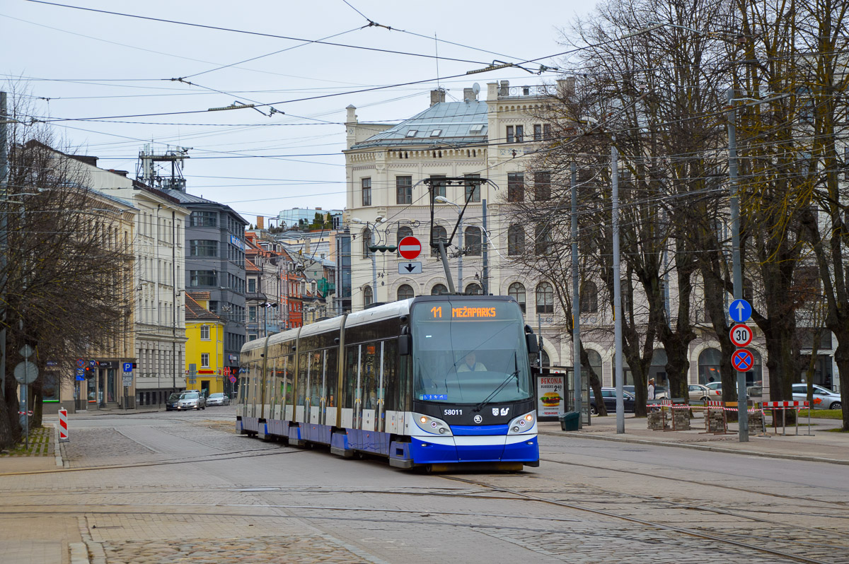 Рига, Škoda 15T1 ForCity Alfa Riga № 58011