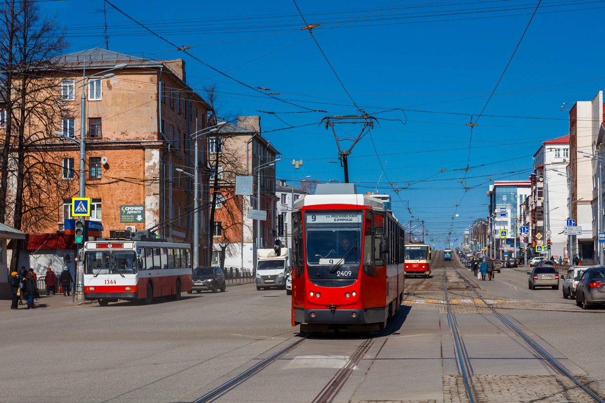 Ижевск, Tatra KT4DM № 2409