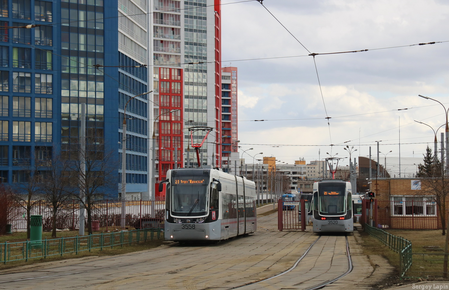 Москва, 71-414 (Pesa Fokstrot) № 3558