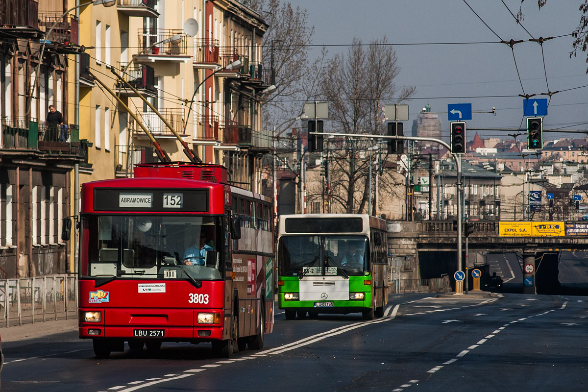Люблин, MPK/Jelcz 120MT № 3803